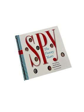 Spy: The Funny Years Hardcover 1st Ed. Kurt Andersen Graydon Carter cracked